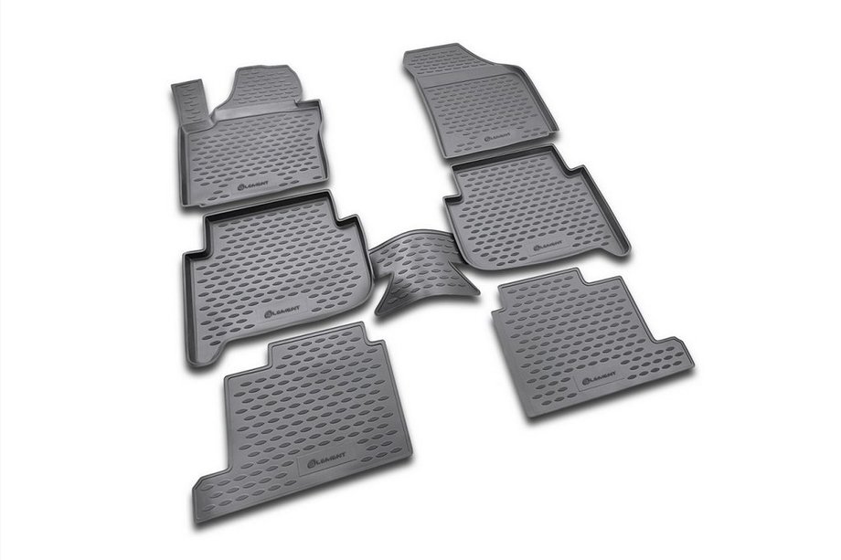 Volkswagen Touran 2003-2010 Gummimatten Innenraum (6 Stk, Novline) 7 Sitze Image