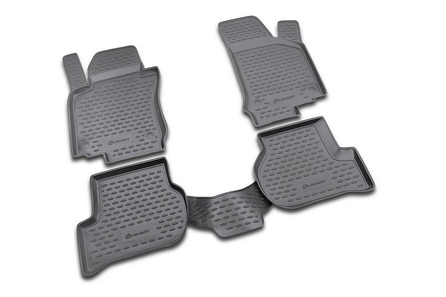 Volkswagen Golf 6 2008-2014 Gummimatten für den Innenraum (4 Stk, Novline) Image