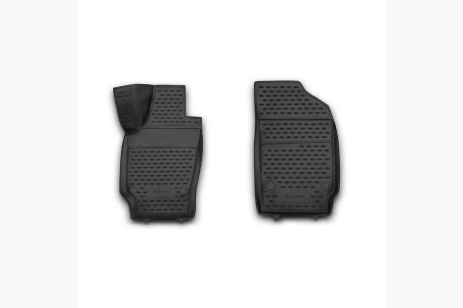 Volkswagen Polo 2010-2017 Gummimatten (vorn) für Innenraum (2 Stk, Novline) HB Image