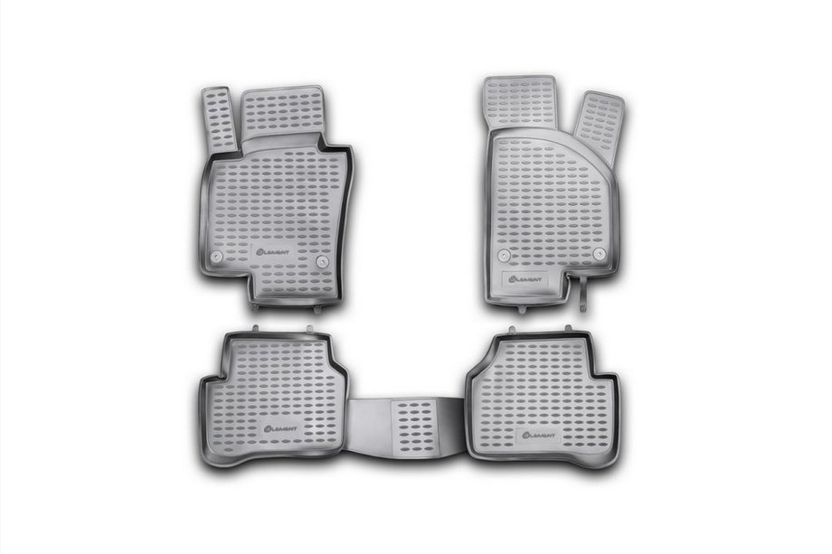 Volkswagen Passat B7 2012-2015 Gummimatten für den Innenraum (4 Stk, Novline) Image
