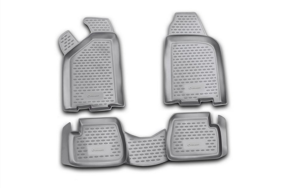 VAZ 2110-21115 1995-2015 (2114) Gummimatten für den Innenraum (4 Stk, Novline) Image