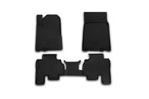 SsangYong Kyron 2005-2014 Gummimatten für den Innenraum (4 Stk, Novline) Foto 1