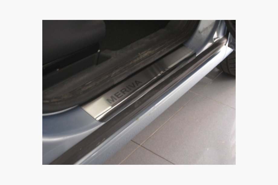 Opel Meriva 2010-2017 Einstiegsleisten Natanika Premium (4 Stk, Edelstahl) Image