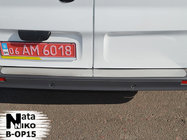 Opel Vivaro 2001–2015 Heckstoßstangenabdeckung Natanika (Edelstahl) Foto 1