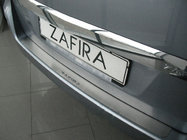 Opel Zafira B 2005–2011 Heckstoßstangenabdeckung Natanika (Edelstahl) Foto 1