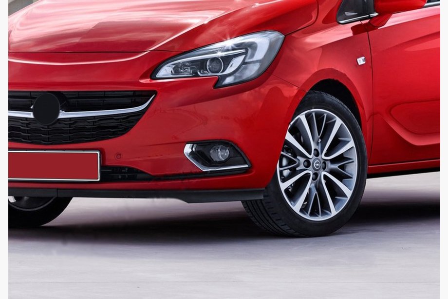 Opel Corsa E 2015-2019 Abdeckungen für Nebelscheinwerfer (2 Stk, Edelstahl) Image