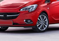 Opel Corsa E 2015-2019 Abdeckungen für Nebelscheinwerfer (2 Stk, Edelstahl) Foto 1