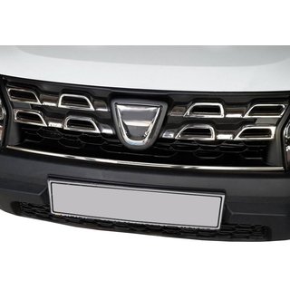 Zierleiste für Kühlergrill 2014-2018 (Edelstahl) Dacia Duster 2008-2018 Foto 1