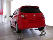 Opel Corsa D 2007-2014 Hintere untere Abdeckung (grundiert zum Lackieren) Foto 2