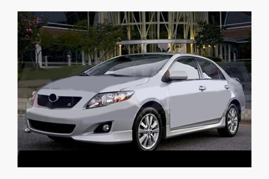 Toyota Corolla 2007-2013 Frontstoßstangenlippe (grundiert zum Lackieren) Image