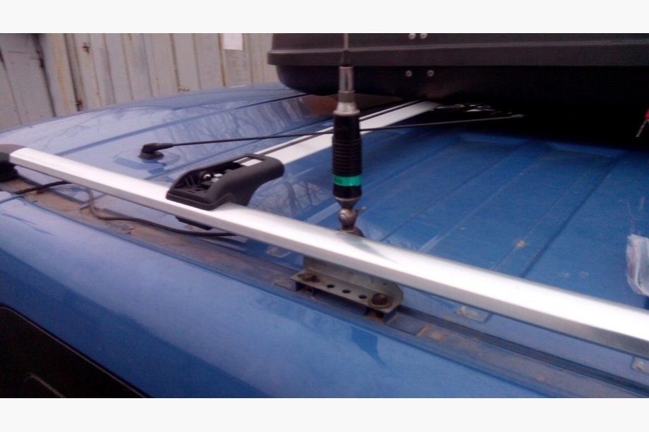 Nissan Pathfinder R51 2005-2014 Dachträger für integrierte Reling abschließbar (2 Stk) Grau Foto 8