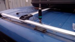 Nissan Pathfinder R51 2005-2014 Dachträger für integrierte Reling abschließbar (2 Stk) Foto 8