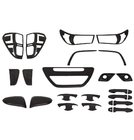 Toyota Hilux 2015- Set Zierleisten (schwarzes ABS) Foto 1