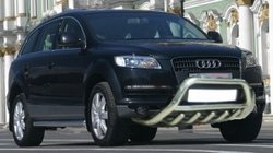Audi Q7 2005-2015 Frontbügel (Edelstahl) d60 Foto 1
