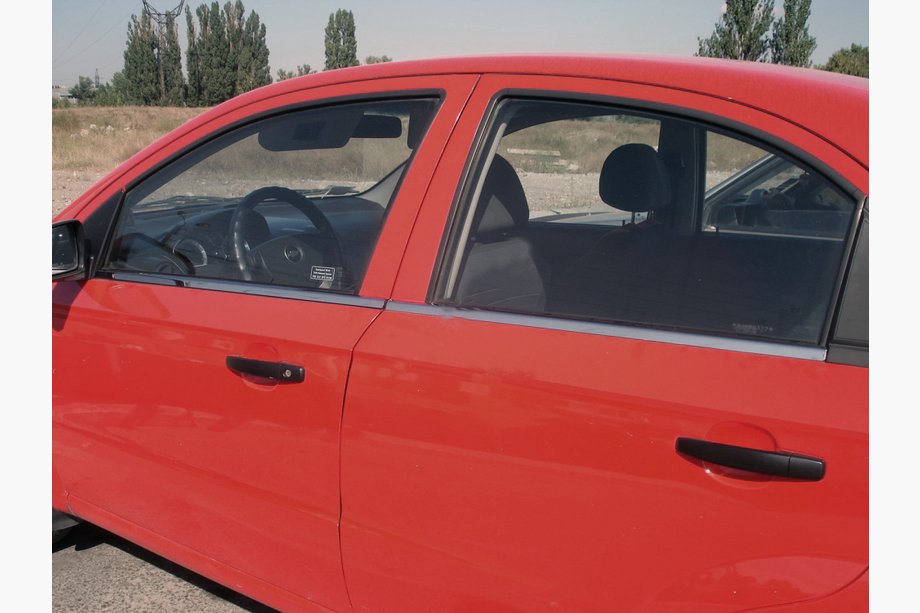 Chevrolet Aveo T200 2002-2008 Fensterzierleisten Edelstahl (4 Stk.) Image
