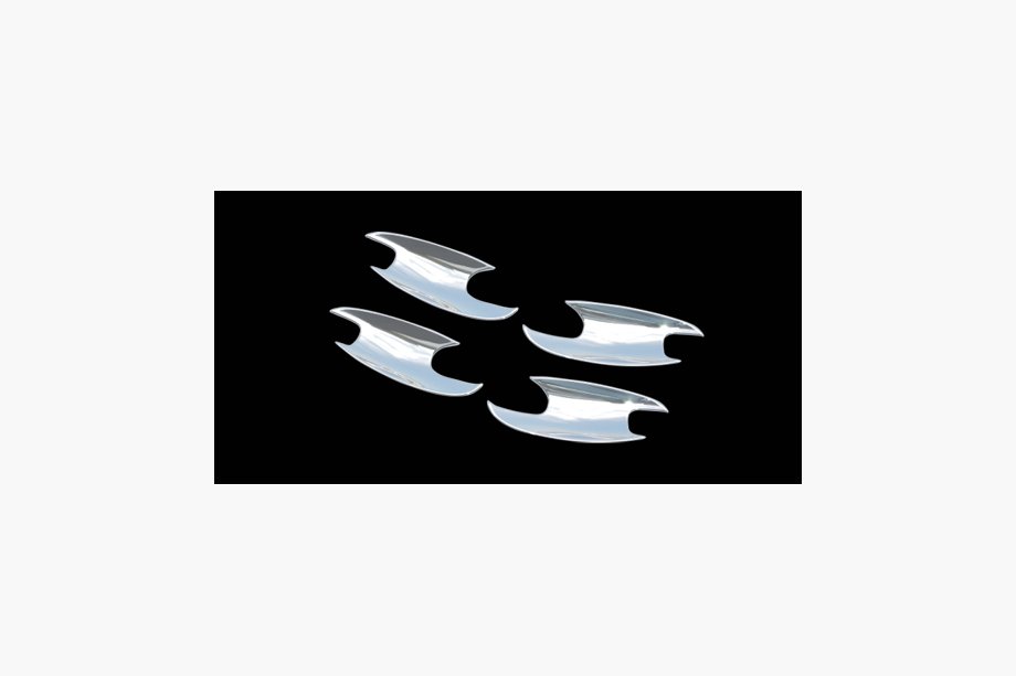 Mercedes E-сlass W211 2002-2009 Chrom Türgriffblenden (4 Stk, Kunststoff) Image