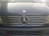 Mercedes Sprinter W901/902/903/904/905 1995–2006 Chrom Kühlergrill Abdeckungen (1995-2000, 12-teilig, Edelstahl) Foto 4