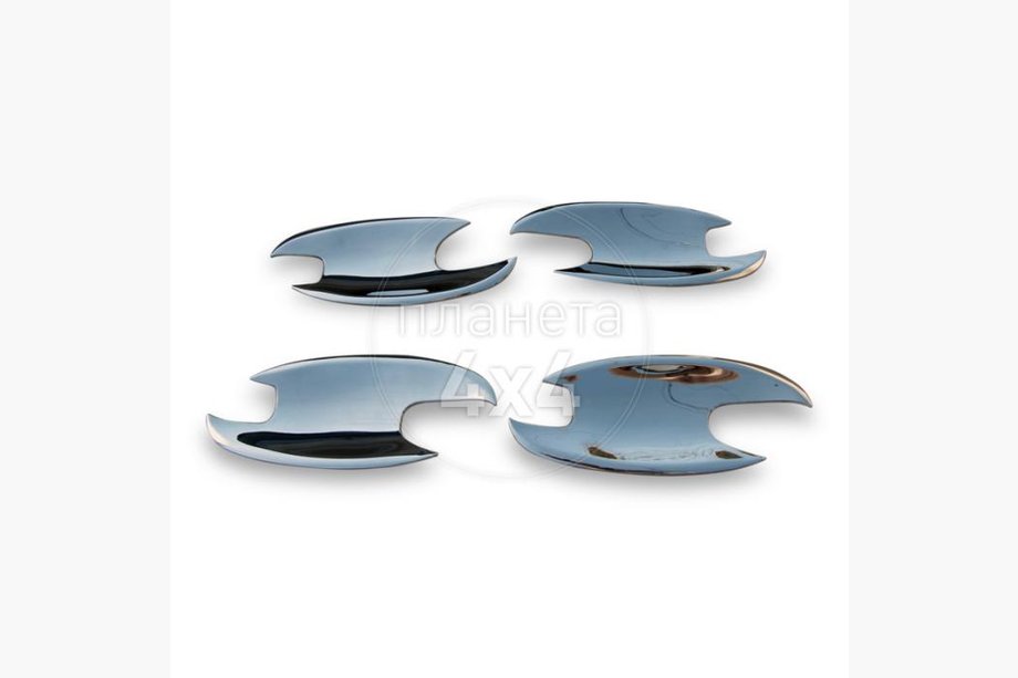 Mercedes S-class W220 1998-2005 Chrom Türgriffblenden (4 Stk, Kunststoff) Image