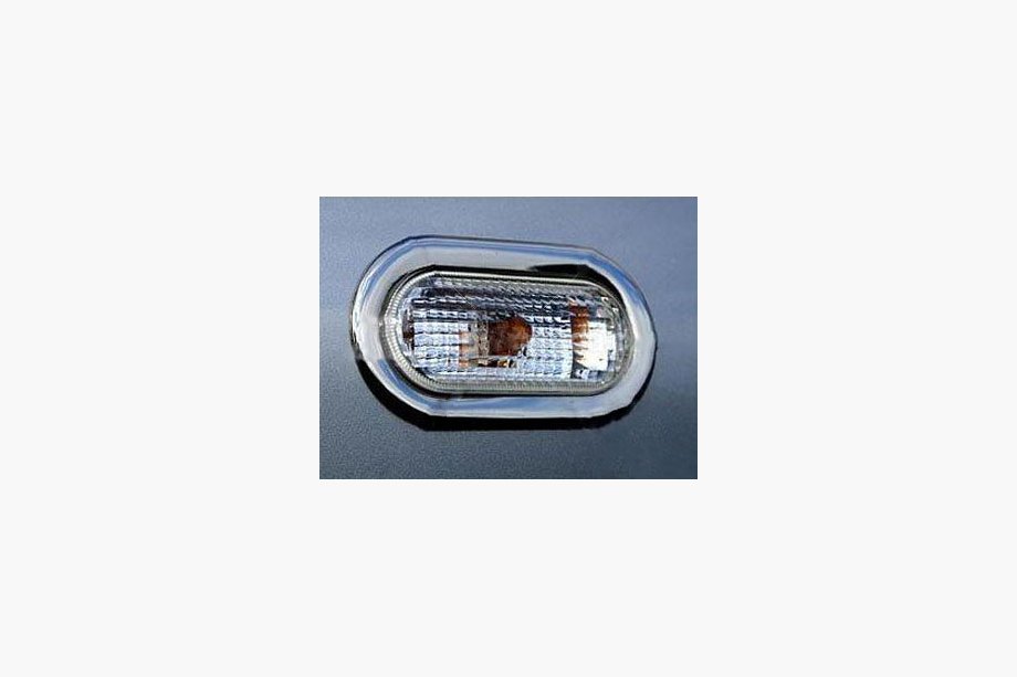 Volkswagen Caddy 2004-2010 Chrom Blenden für Blinker Carmos (2 Stk) Image