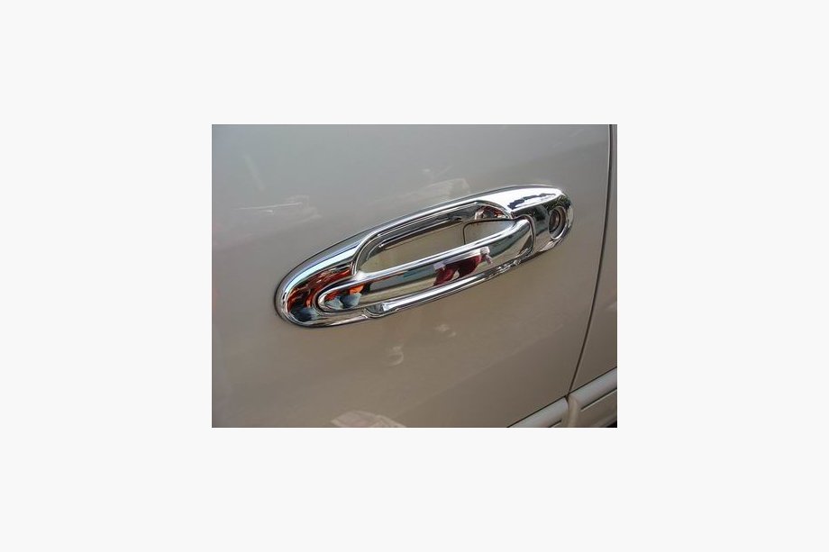 Lexus LX470 1998-2007 Chrom Türgriffblenden mit Umrandung (8 Stk, Kunststoff) Image