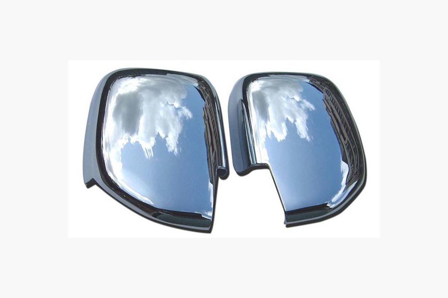 Toyota Land Cruiser 100 1998-2007 Spiegelabdeckungen Chrom (2 Stk., Kunststoff) Image