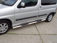 Citroen Berlingo 1996-2008 Seitliche Rohre (2 Stk., Edelstahl) Foto 1
