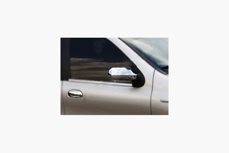 Fiat Albea 2002-2012 Spiegelabdeckungen (2011↗, 2 Stk, Kunststoff) Foto 5