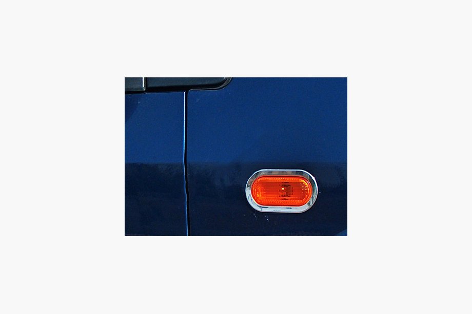 Ford Fiesta 2002-2008 Chrom Blenden für Blinker (2 Stk., Edelstahl) Image