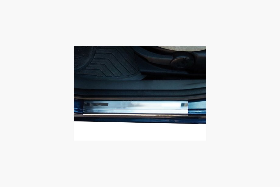 Ford Fiesta 2002-2008 Einstiegsleisten Edelstahl 2 Stück Foto 1