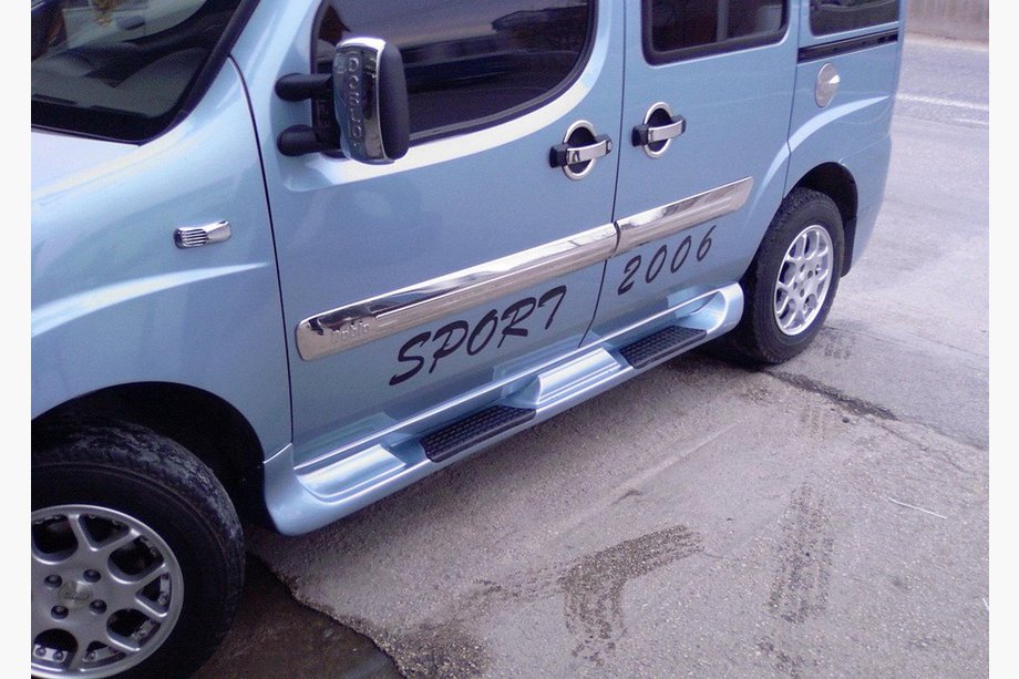 Fiat Doblo I 2005-2010 Seitenschweller Sorento Typ (zum Lackieren) Foto 3