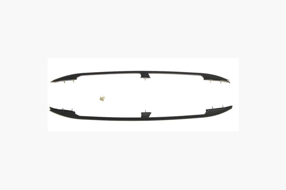 Fiat Doblo I 2005-2010 Dachreling Schwarz Maxi Basis, Metallfuesse Foto 8