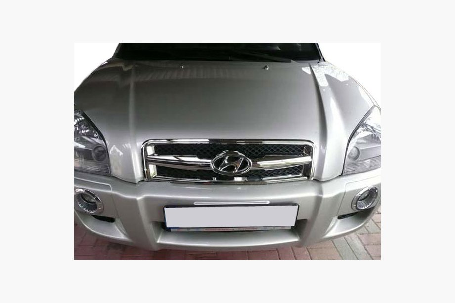 Hyundai Tucson JM 2004- Kühlergrill Abdeckungen (Kunststoff) Image
