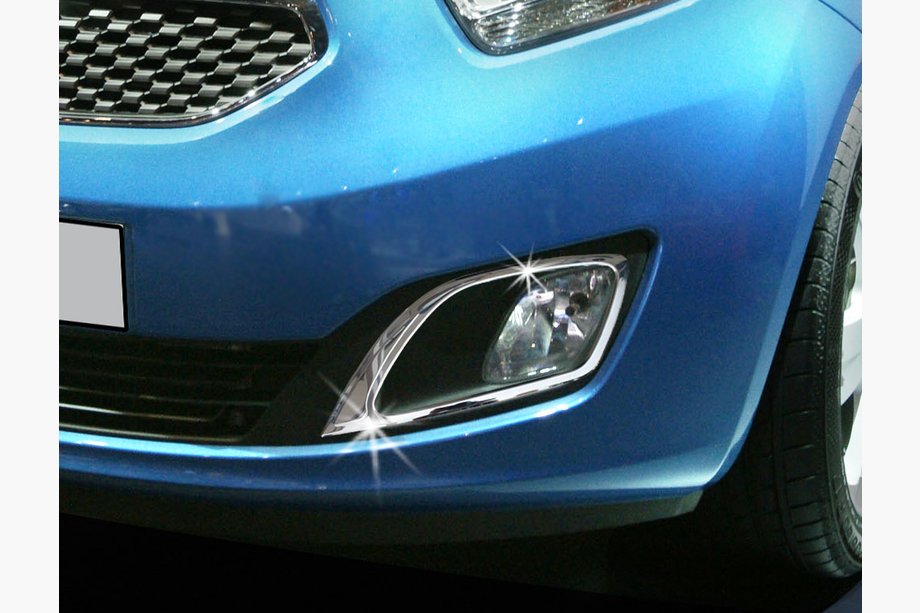 Kia Venga 2010-2019 ARCHIV Nebelscheinwerfer Blenden Edelstahl (2 Stk.) Image