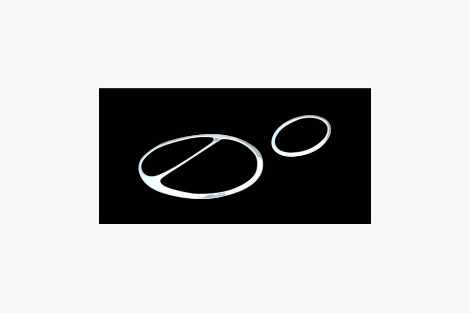Mercedes E-class W211 2002-2009 Scheinwerferabdeckungen (2 Stk, Kunststoff) Image