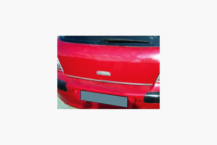 Peugeot 307 2001-2008 Kofferraumleiste Edelstahl Foto 1