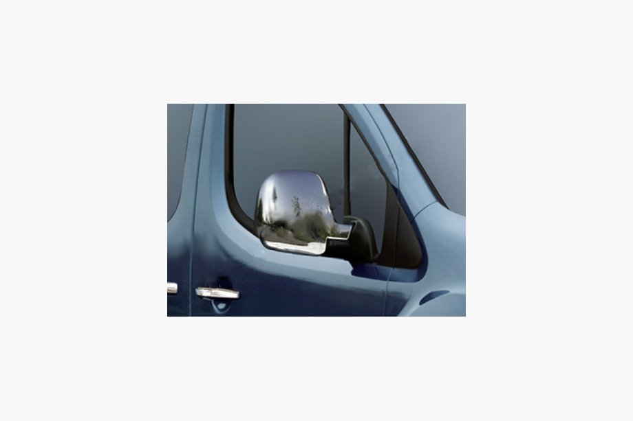 Peugeot Partner 1996-2008 (OMSA) Spiegelabdeckungen (ABS Chrom) 2 Stk. Image