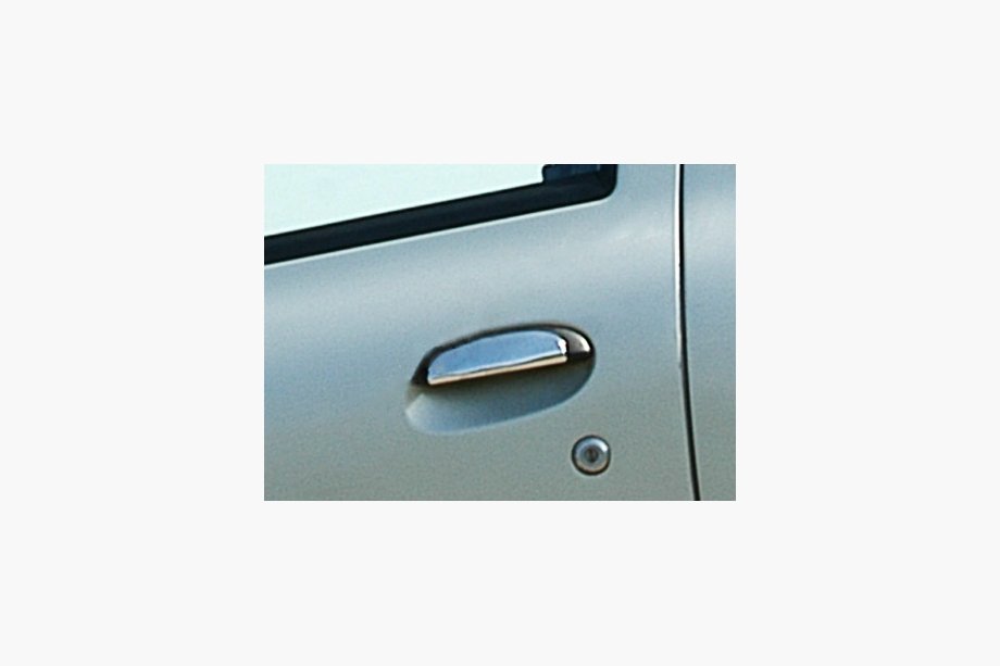 Renault Clio II 1998-2005 Chrom Türgriffblenden (Edelstahl) 4 Stk, OmsaLine - Italienischer Edelstahl Image