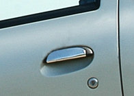 Renault Scenic 1998-2003 Chrom Türgriffblenden (4 Stk, Edelstahl) Carmos - Türkischer Edelstahl Foto 1