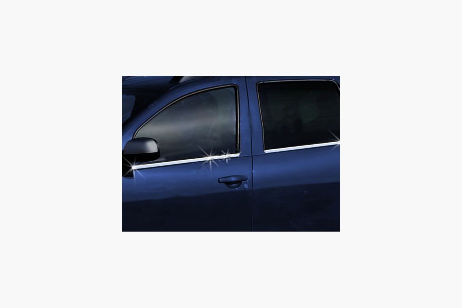 Dacia Duster 2008-2018 Fensterleisten Chrom (4 Stk, Edelstahl) Foto 5