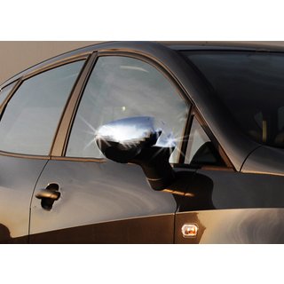 Spiegelabdeckungen (2 Stk, Edelstahl) Seat Ibiza 2010-2017 Foto 2