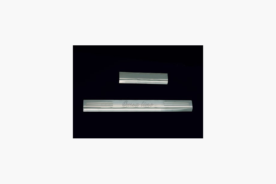 Volkswagen Golf 4 1997-2006 Einstiegsleisten OmsaLine (4 Stk, Edelstahl) Image