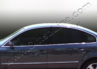 Volkswagen Passat B5 1997-2005 Obere Türleisten Abdeckung (6 Stk, Edelstahl) Foto 2