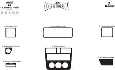 Audi A4 B5 1994–2001 Innenraum Tuning 1994-1999 (Merich) Aluminium Foto 2