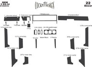 BMW 5 Series E34 1988-1995 Armaturenbrett Abdeckungen Aluminium Foto 5