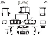 Opel Vectra B 1995-2002 Armaturenbrett Abdeckungen (1995-1999) Aluminium Foto 4
