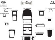 Opel Astra G classic 1998-2012 Armaturenbrett Abdeckungen Aluminium Foto 9