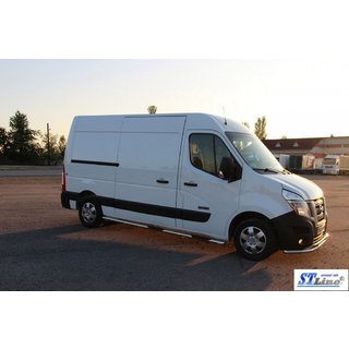 Seitliche Rohre BB002 (2 Stk., Edelstahl) Opel Movano 2010-2021 Foto 2