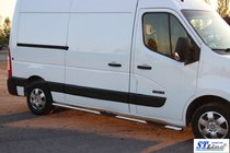 Opel Movano 2010-2021 Seitliche Rohre BB002 (2 Stk., Edelstahl) Foto 4