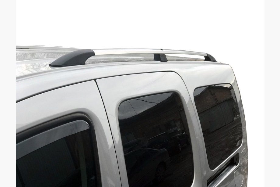 Renault Kangoo 2008–2020 Dachreling Chrom Standardbasis, Kunststofffüße Image