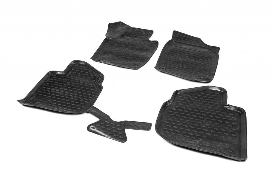 Skoda Rapid 2012-2019 3D Gummimatten für Innenraum (4 Stk, Novline) Image